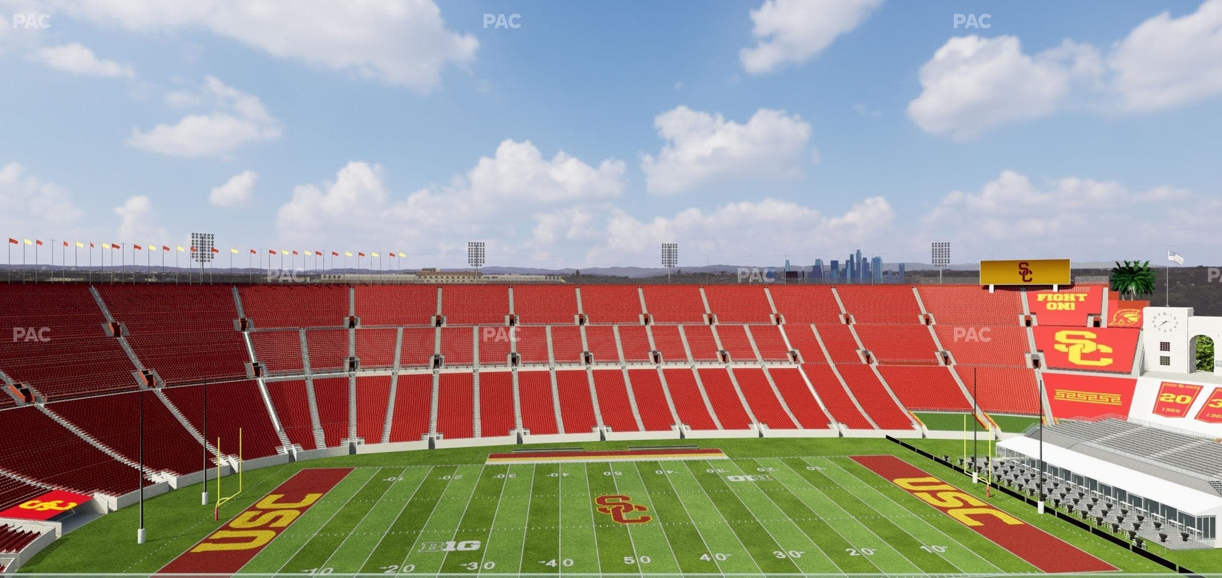 Los Angeles Memorial Coliseum - Section Suite 513 Seat View