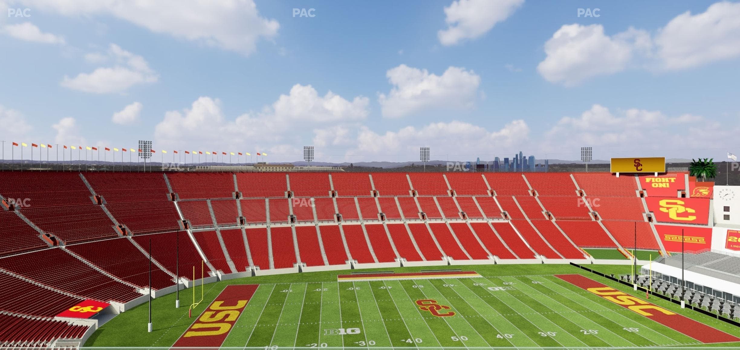 Los Angeles Memorial Coliseum - Section Suite 516 Seat View