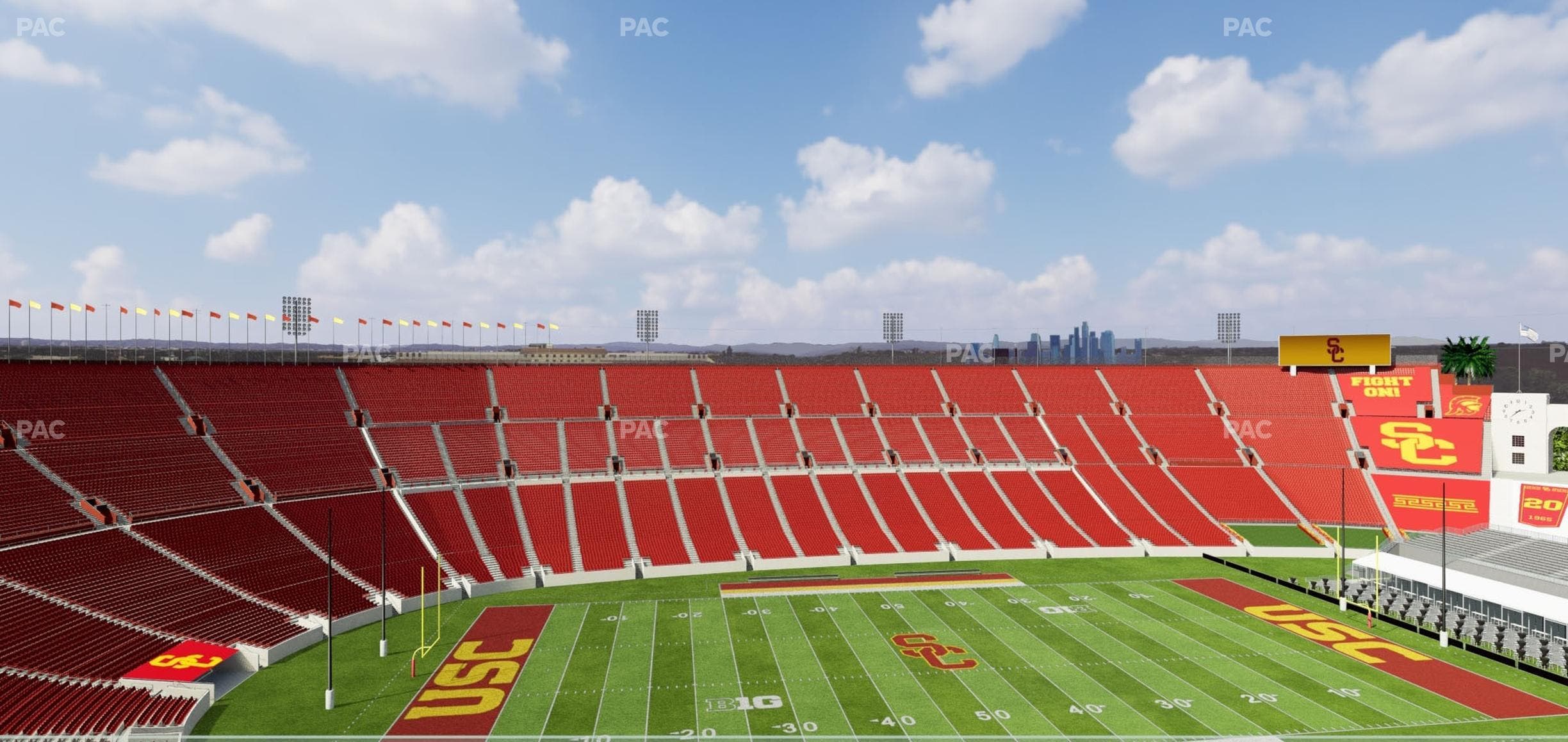 Los Angeles Memorial Coliseum - Section Suite 517 Seat View