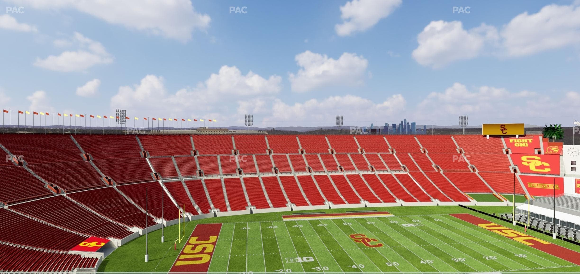 Los Angeles Memorial Coliseum - Section Suite 518 Seat View