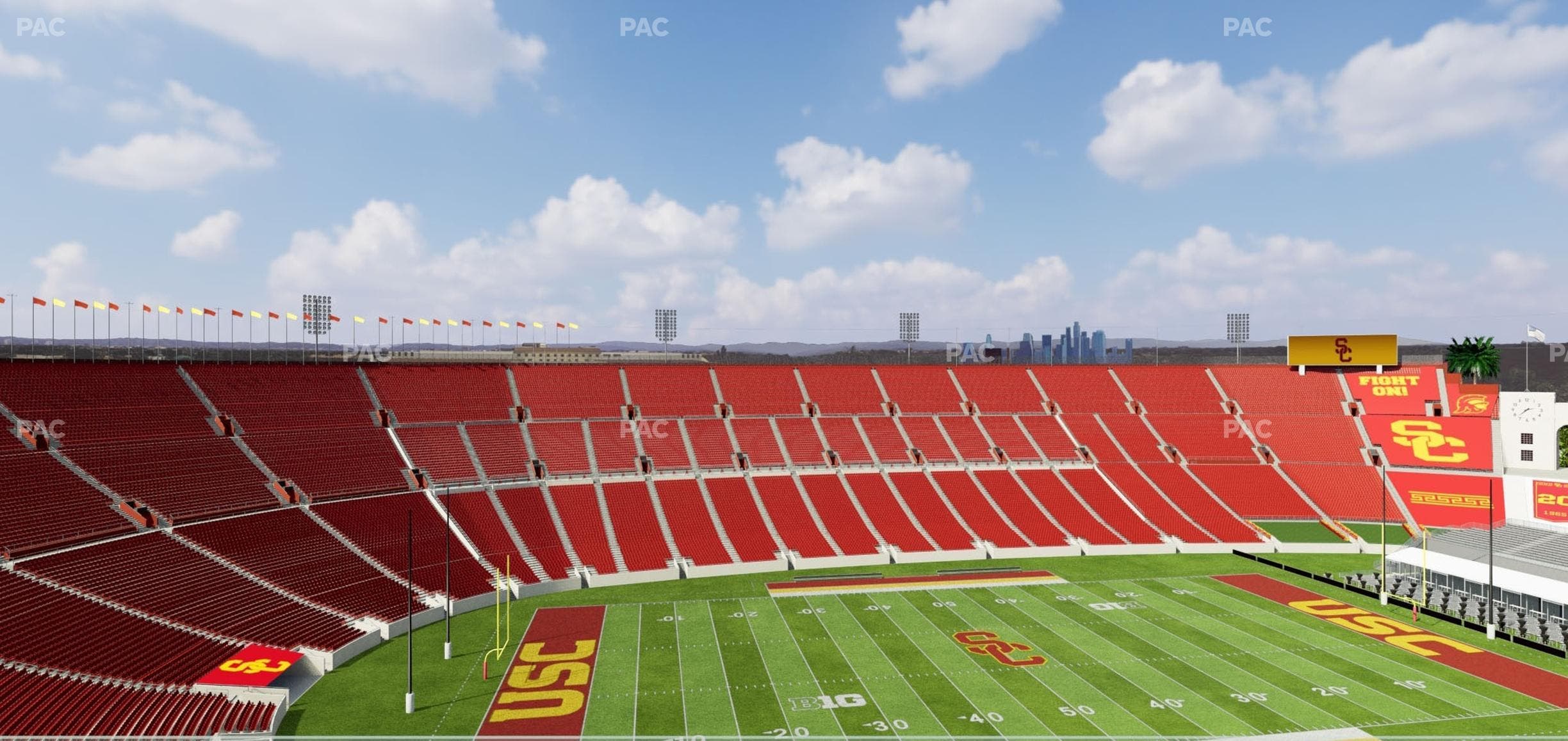 Los Angeles Memorial Coliseum - Section Suite 519 Seat View