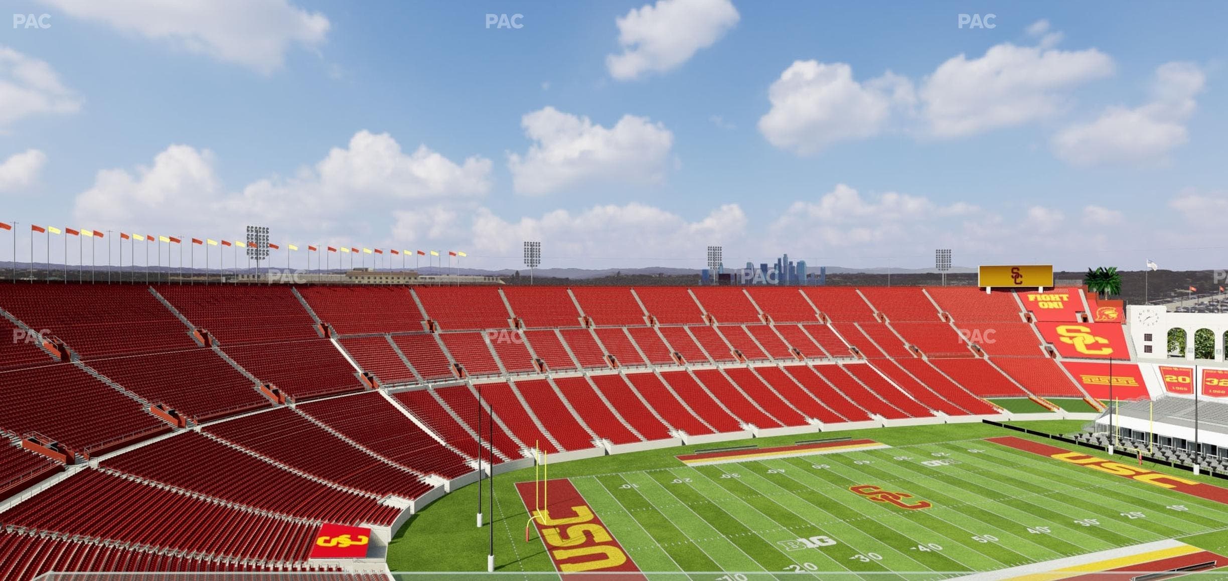 Los Angeles Memorial Coliseum - Section Suite 522 Seat View