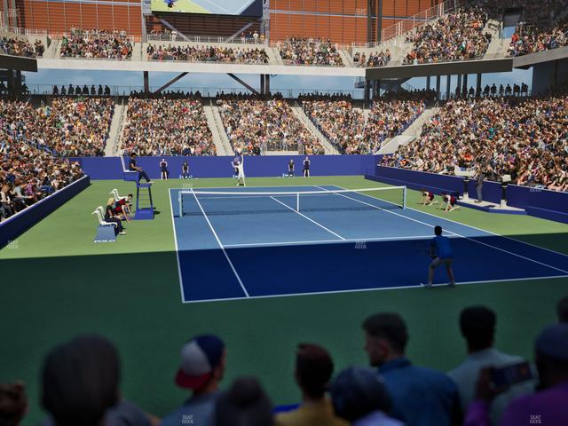 Louis Armstrong Stadium - Section 1 Seat View