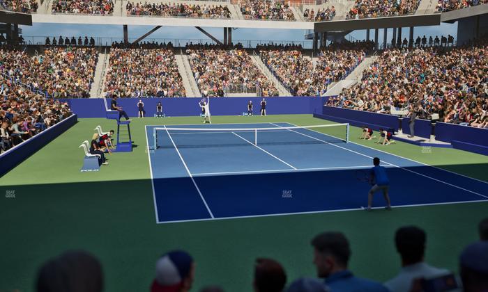 Louis Armstrong Stadium - Section 1 Seat View