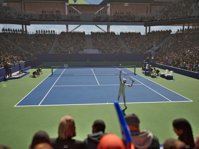 Louis Armstrong Stadium - Section 10 Seat View