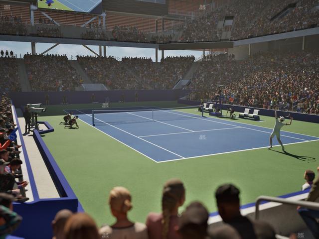 Louis Armstrong Stadium - Section 11 Seat View
