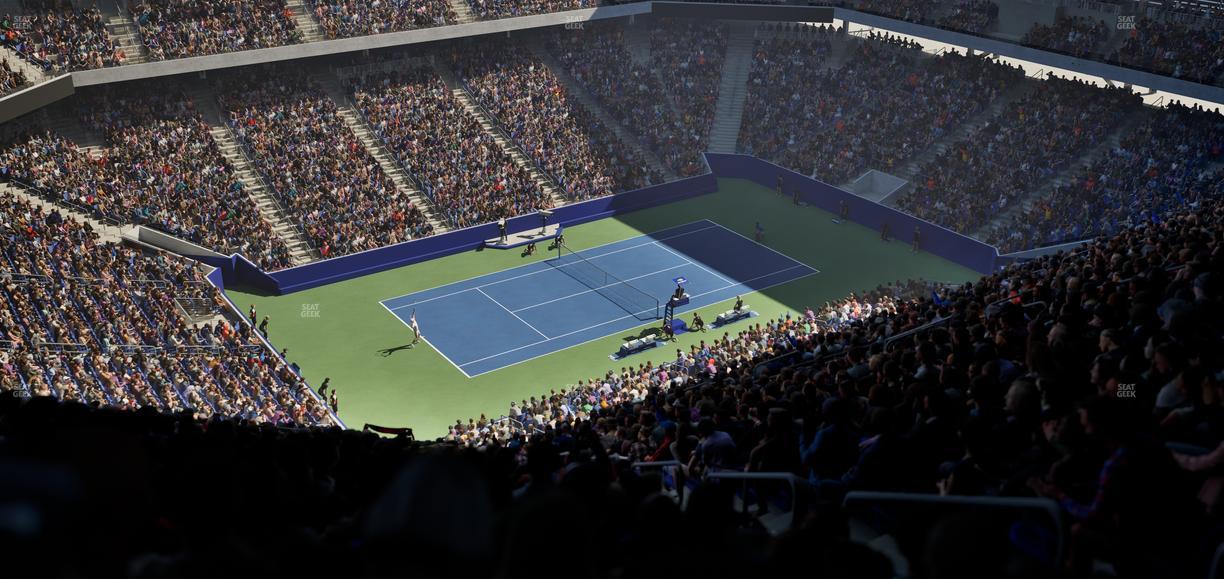 Louis Armstrong Stadium - Section 110 Seat View