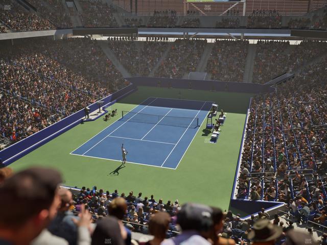 Louis Armstrong Stadium - Section 112 Seat View