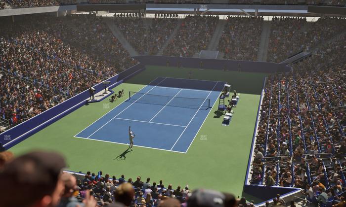 Louis Armstrong Stadium - Section 112 Seat View