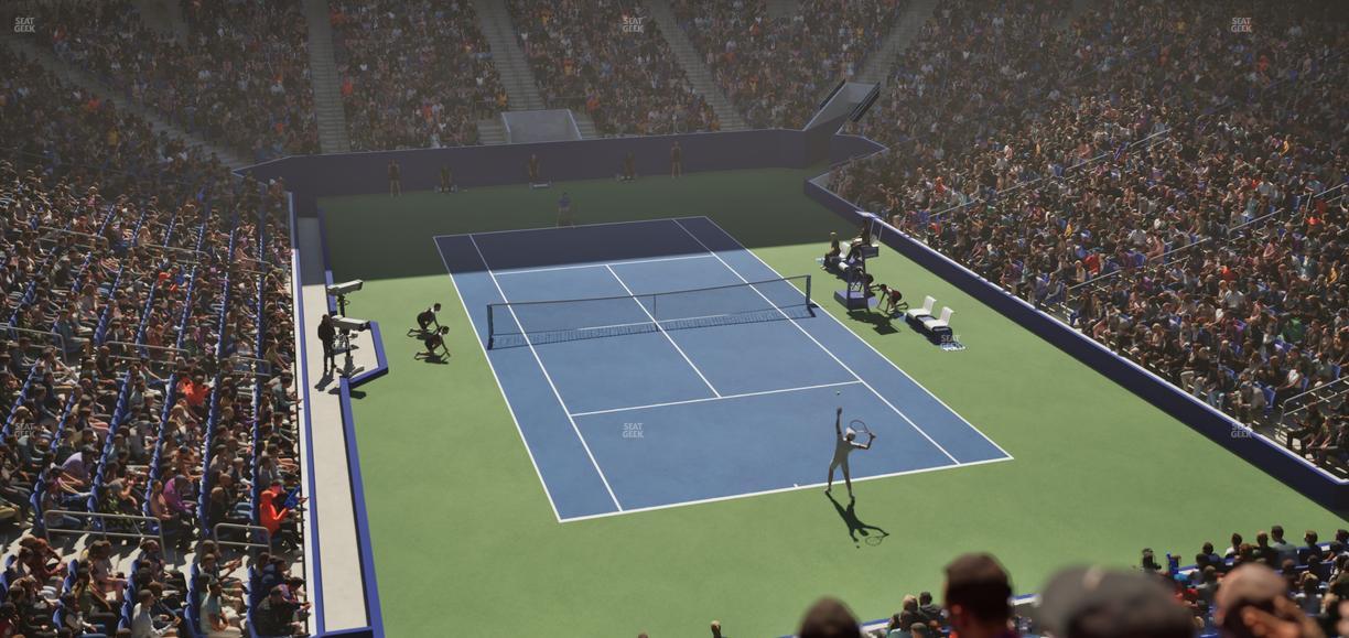 Louis Armstrong Stadium - Section 114 Seat View