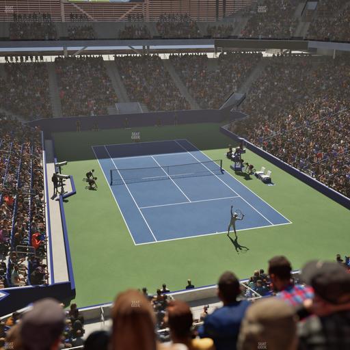 Louis Armstrong Stadium - Section 114 Seat View