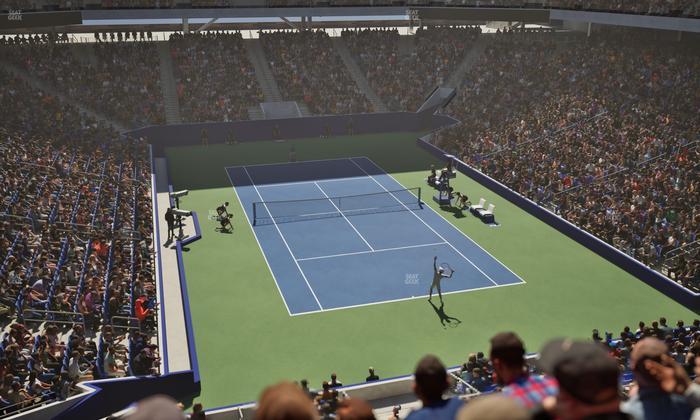 Louis Armstrong Stadium - Section 114 Seat View