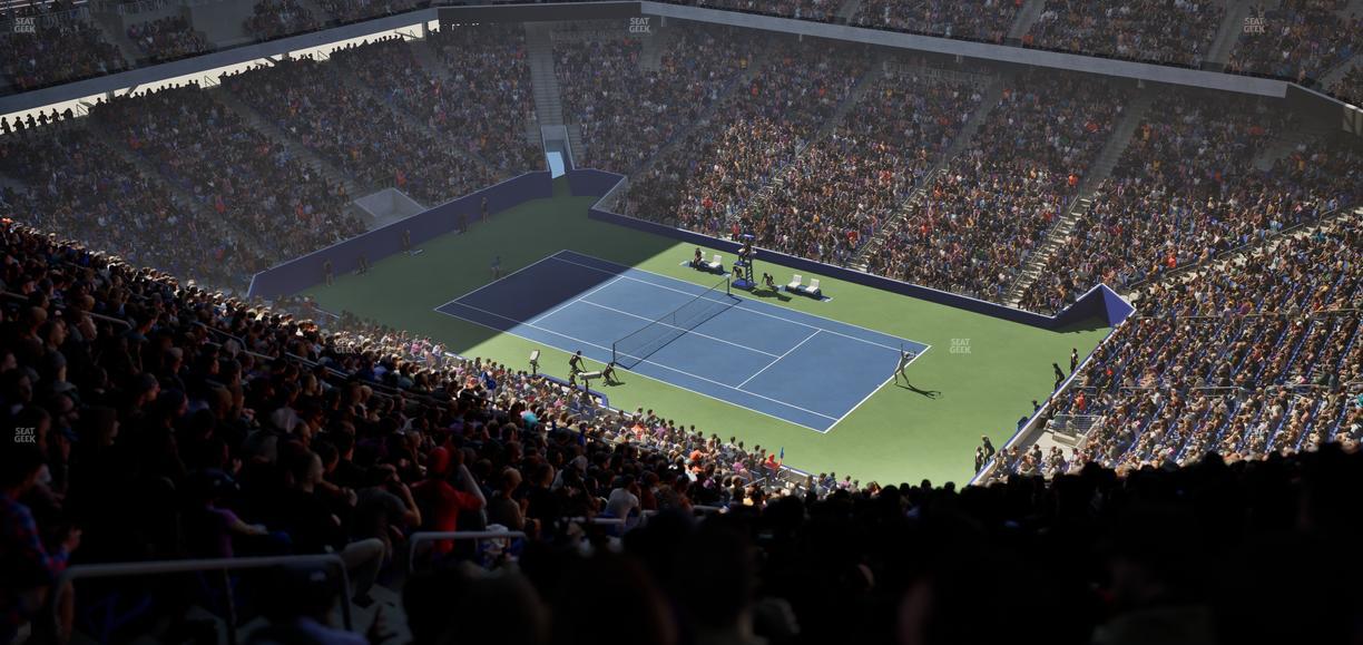 Louis Armstrong Stadium - Section 116 Seat View