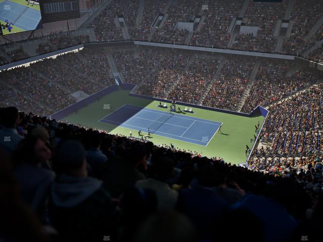 Louis Armstrong Stadium - Section 117 Seat View