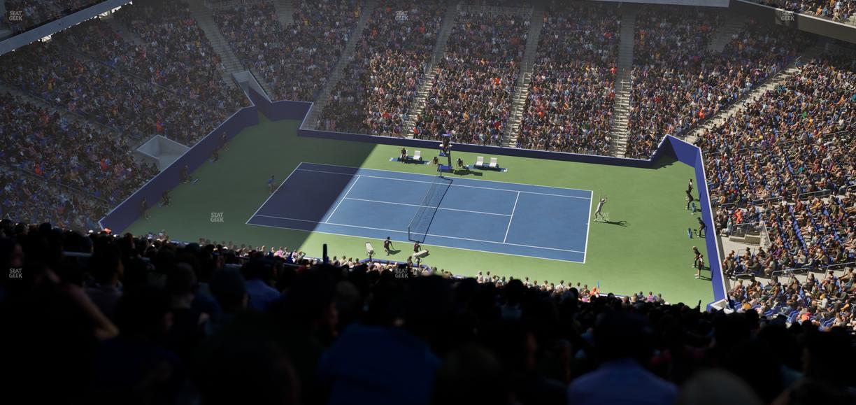 Louis Armstrong Stadium - Section 118 Seat View