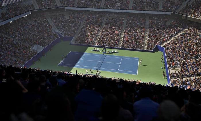 Louis Armstrong Stadium - Section 118 Seat View
