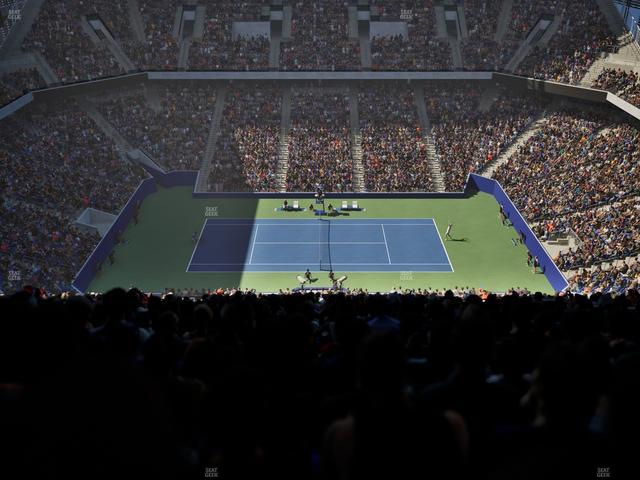 Louis Armstrong Stadium - Section 119 Seat View