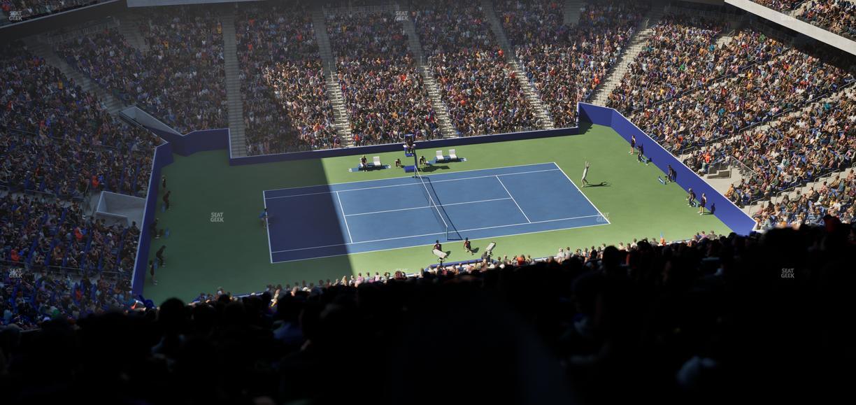 Louis Armstrong Stadium - Section 120 Seat View