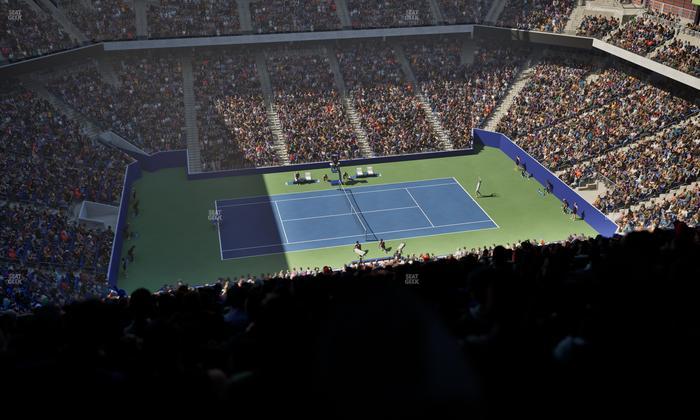 Louis Armstrong Stadium - Section 120 Seat View