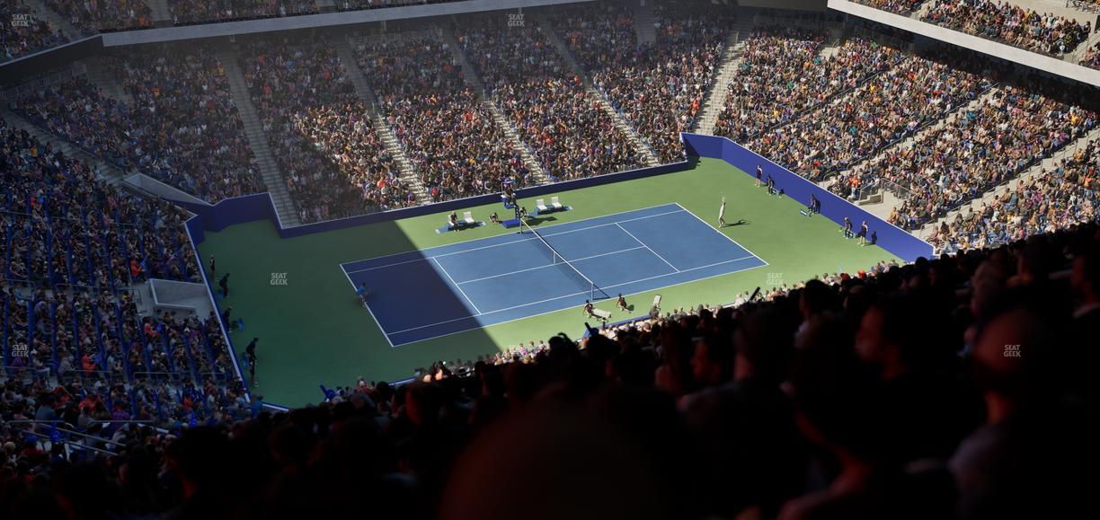 Louis Armstrong Stadium - Section 121 Seat View