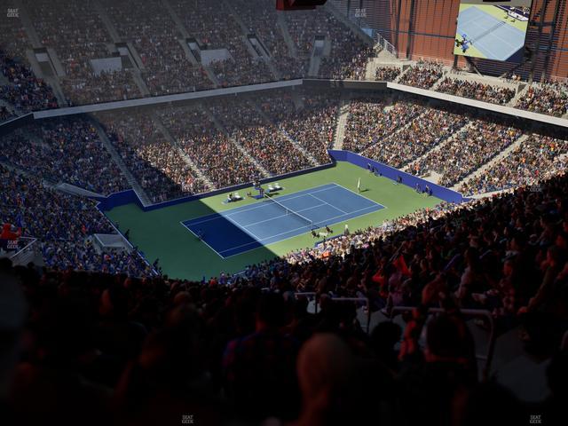 Louis Armstrong Stadium - Section 122 Seat View
