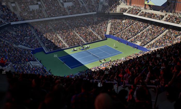 Louis Armstrong Stadium - Section 122 Seat View