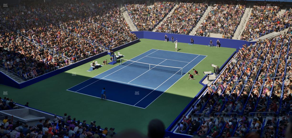 Louis Armstrong Stadium - Section 123 Seat View