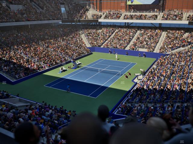 Louis Armstrong Stadium - Section 123 Seat View