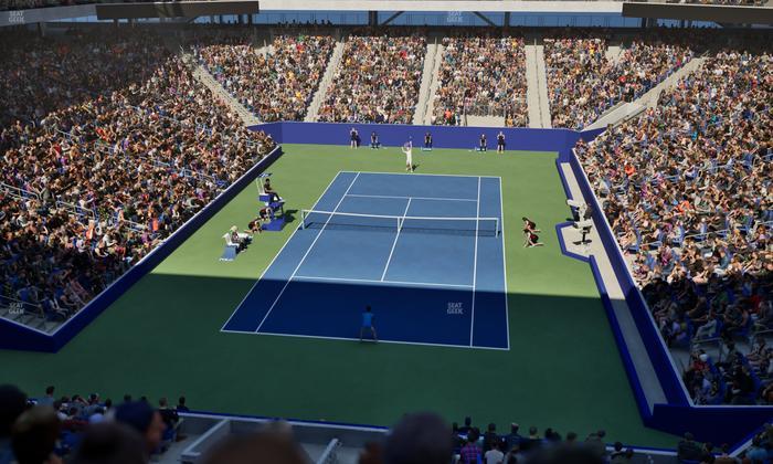Louis Armstrong Stadium - Section 124 Seat View