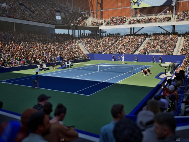 Louis Armstrong Stadium - Section 17 Seat View