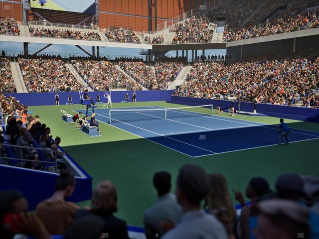 Louis Armstrong Stadium - Section 2 Seat View