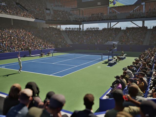 Louis Armstrong Stadium - Section 8 Seat View