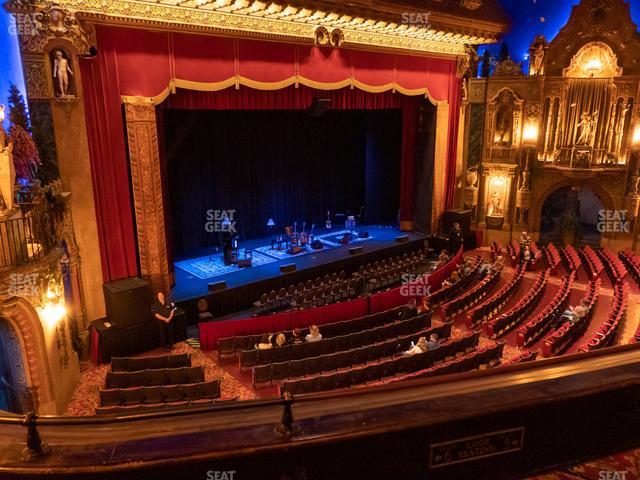 Louisville Palace - Section Loge 6 Seat View