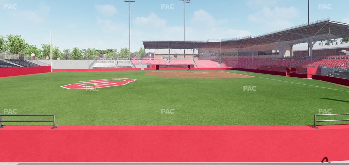 Love's Field - Section 16 Seat View