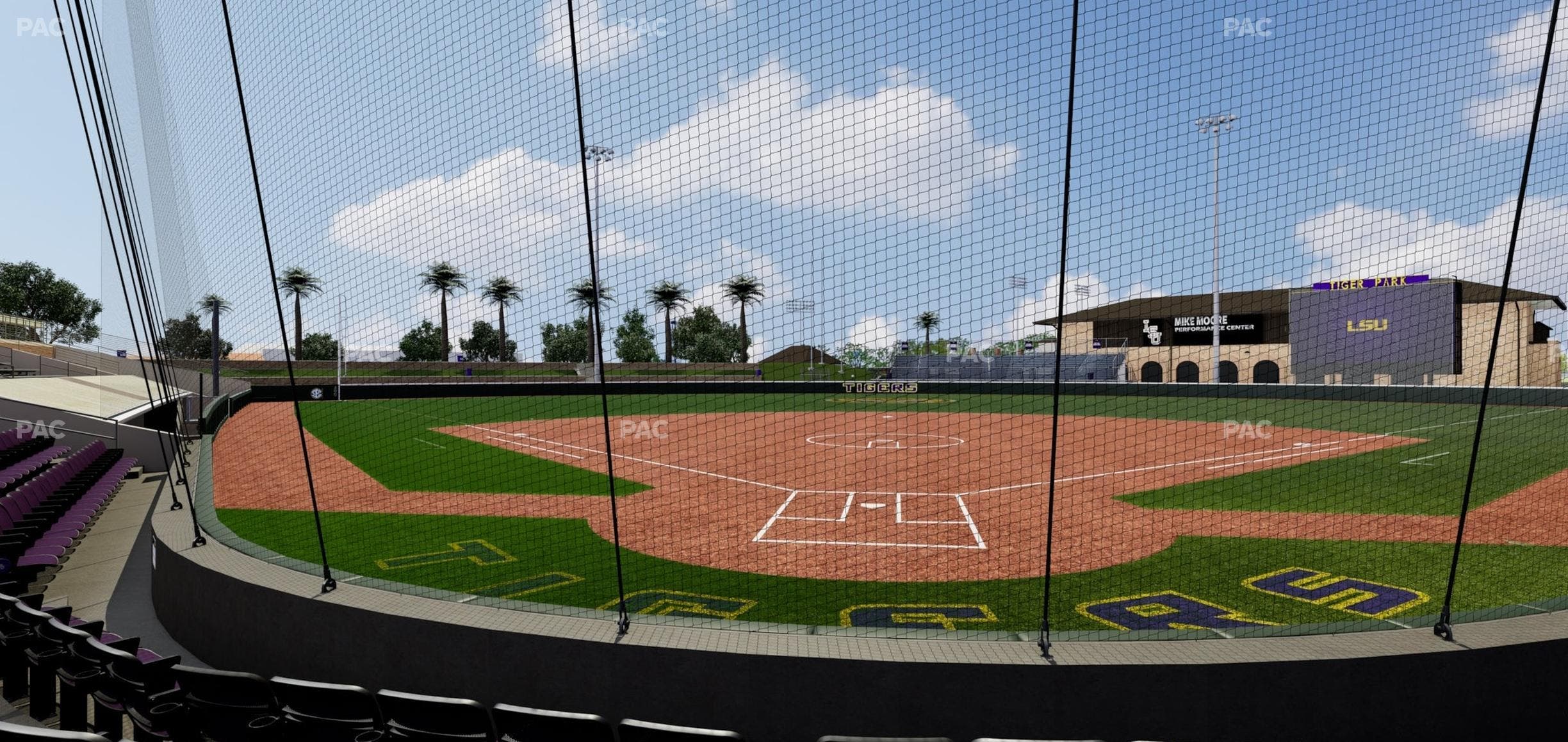 LSU Tiger Park - Section 104 Seat View
