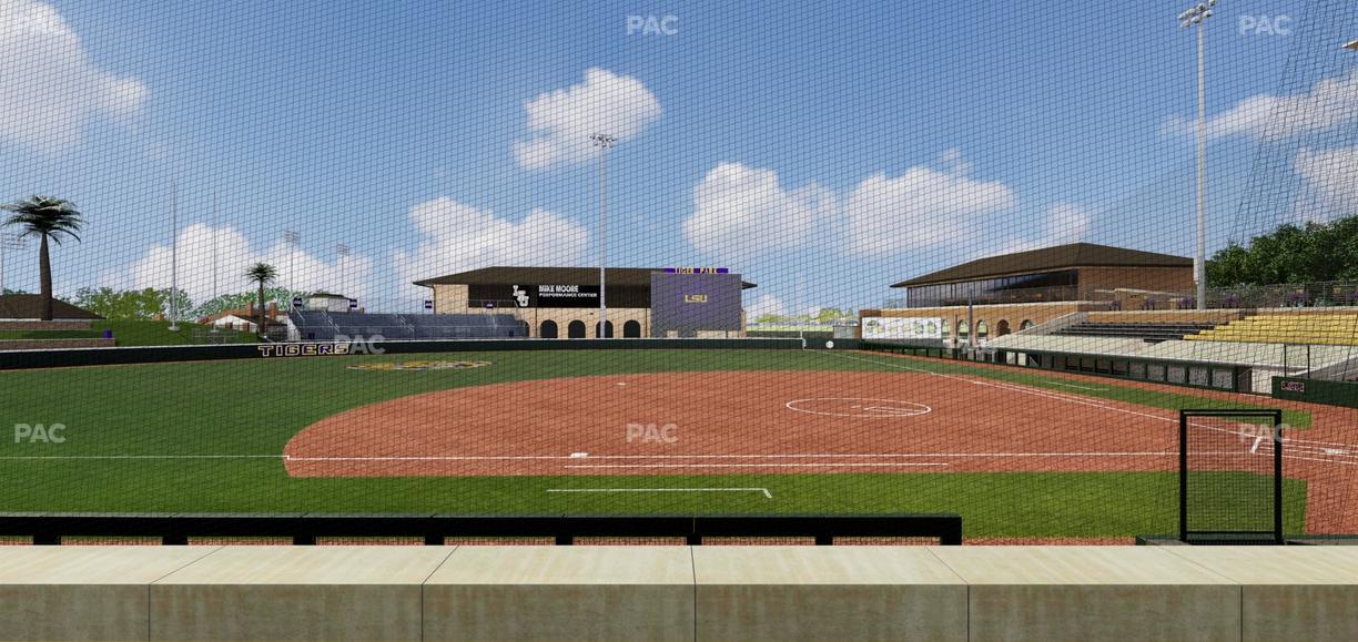 LSU Tiger Park - Section 106 Seat View