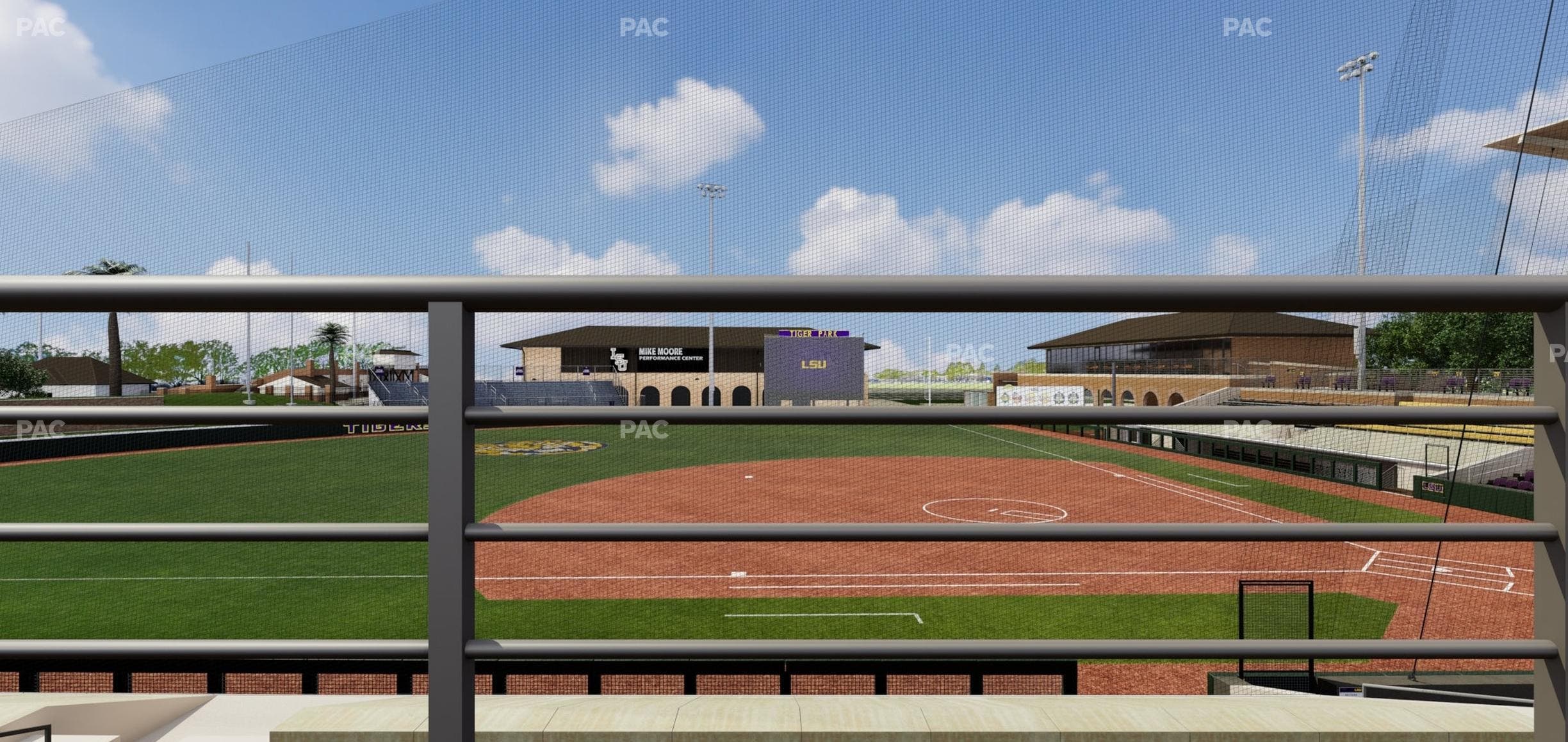 LSU Tiger Park - Section 106 Seat View