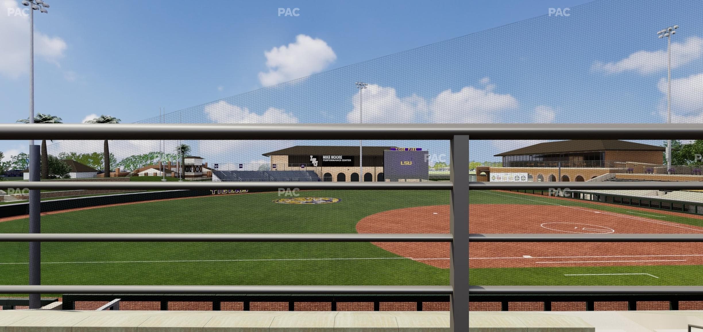 LSU Tiger Park - Section 107 Seat View
