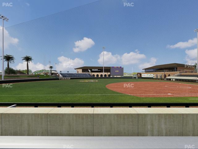 LSU Tiger Park - Section 107 Seat View