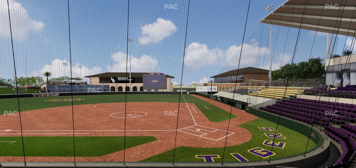 LSU Tiger Park - Section Club 205 Seat View