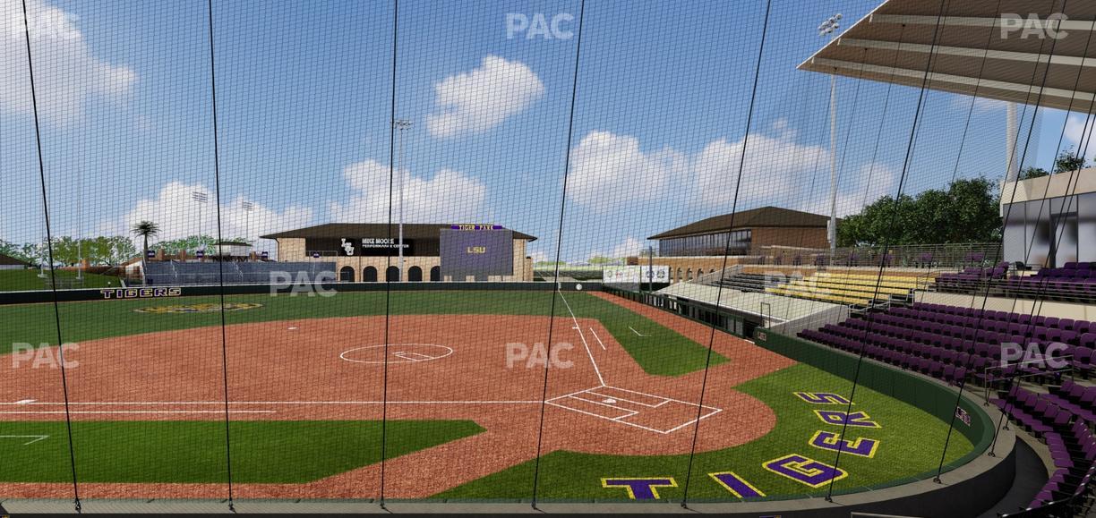 LSU Tiger Park - Section Club 205 Seat View