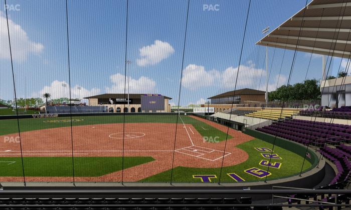 LSU Tiger Park - Section Club 205 Seat View