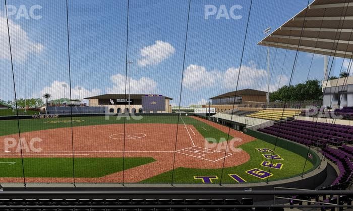 LSU Tiger Park - Section Club 205 Seat View
