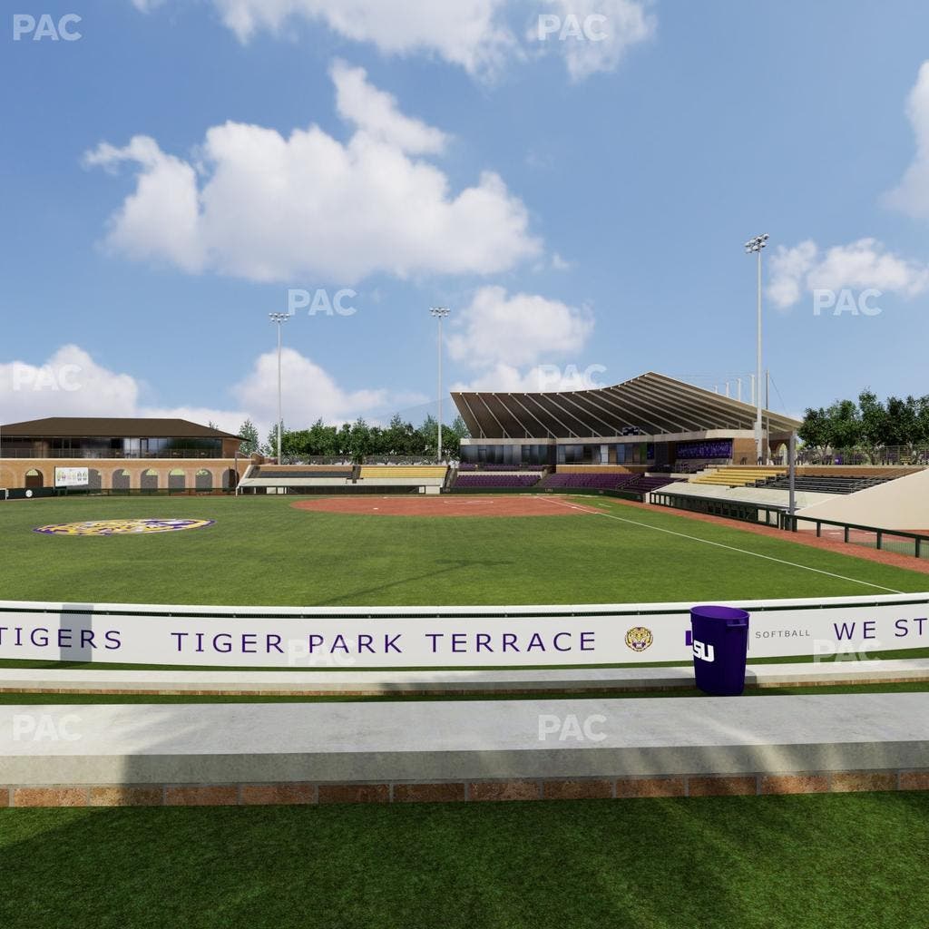 LSU Tiger Park - Section General Admission Seat View