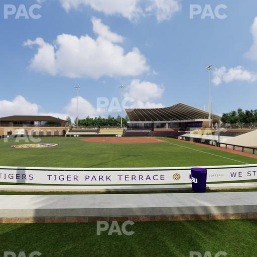 LSU Tiger Park - Section General Admission Seat View