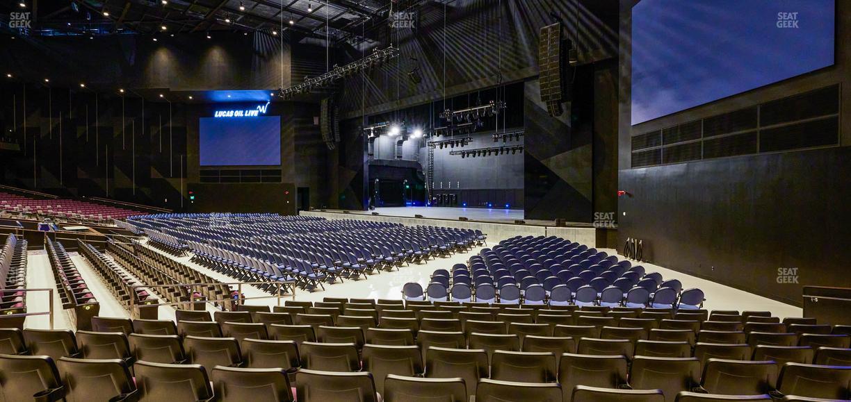Lucas Oil Live at WinStar World Casino and Resort - Section 201 Seat View