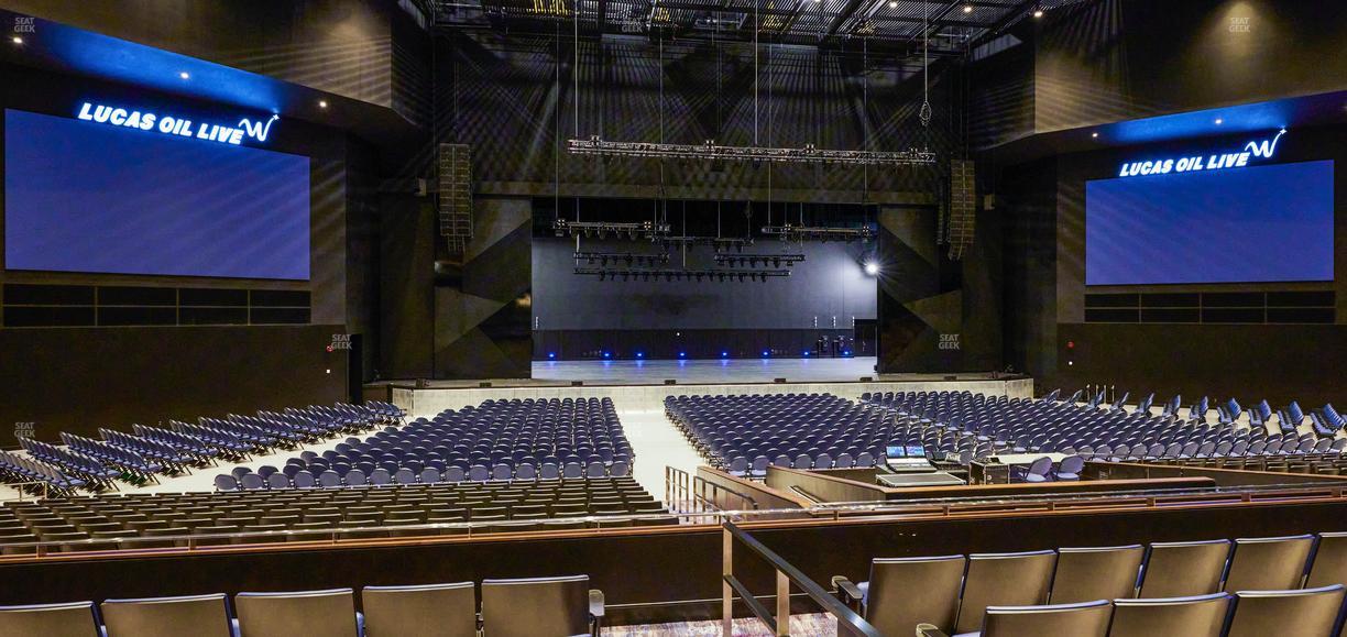 Lucas Oil Live at WinStar World Casino and Resort - Section 304 Seat View