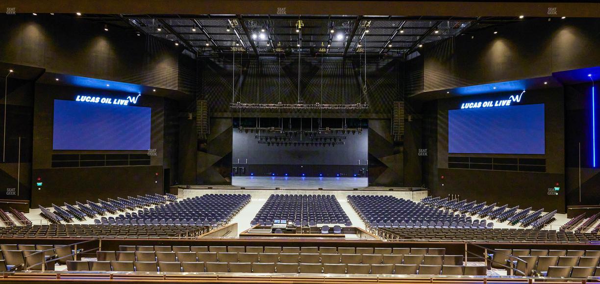 Lucas Oil Live at WinStar World Casino and Resort - Section Club Ada Seat View