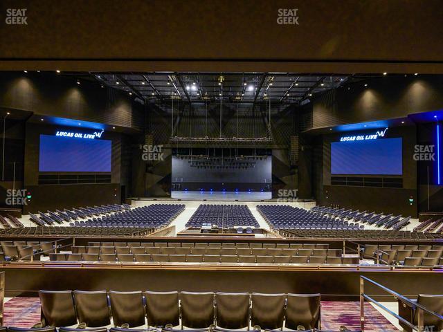 Lucas Oil Live at WinStar World Casino and Resort - Section Club D Seat View