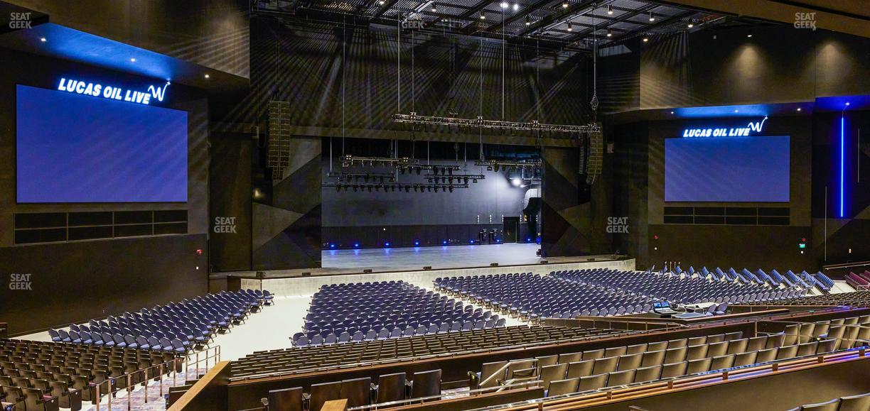 Lucas Oil Live at WinStar World Casino and Resort - Section Club F Seat View